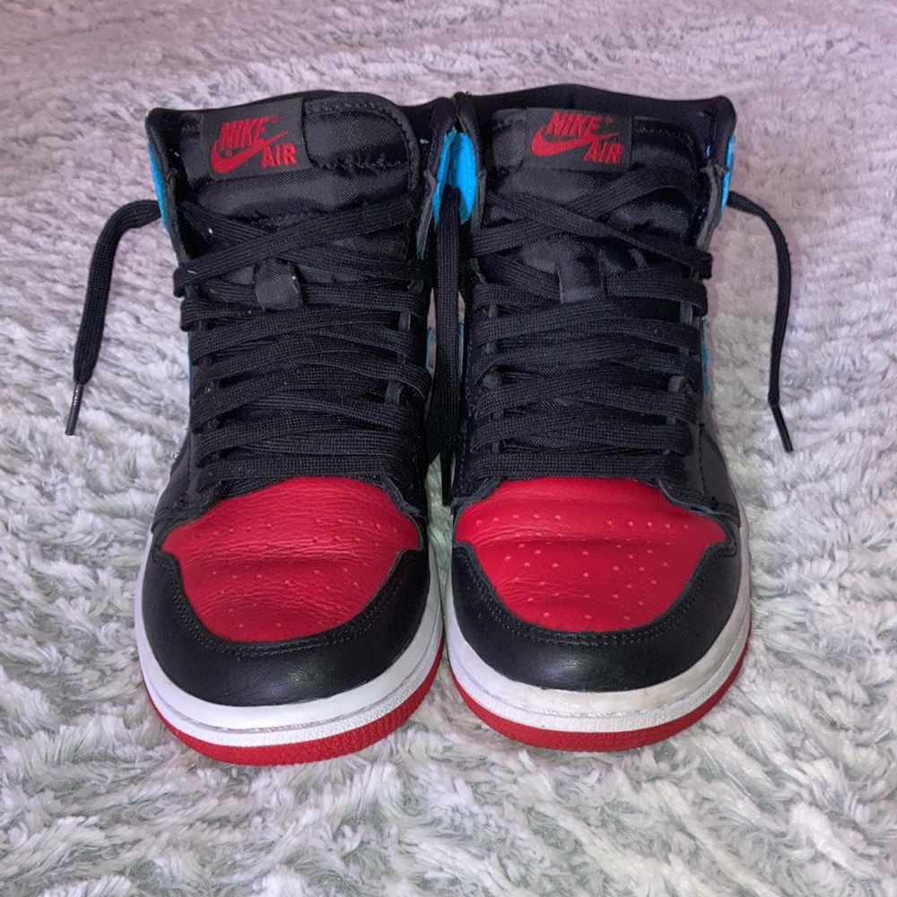 Air Jordan 1 High Og Red And Blue Gem